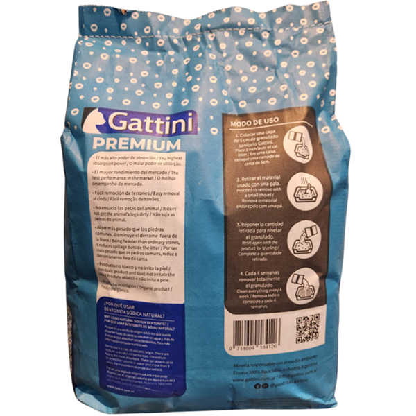 Gattini Premium x 10 kg. - Pack x 2 bolsas - Imagen 3