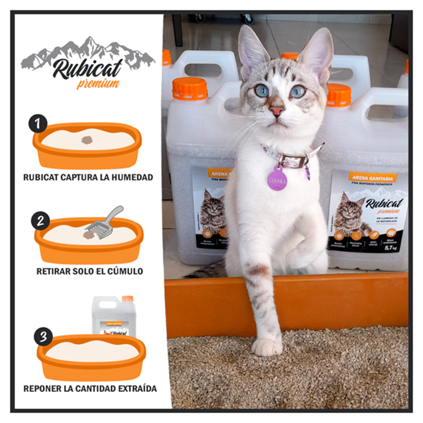 Rubicat Premium 5,7 kg. x 4 unidades - Imagen 2